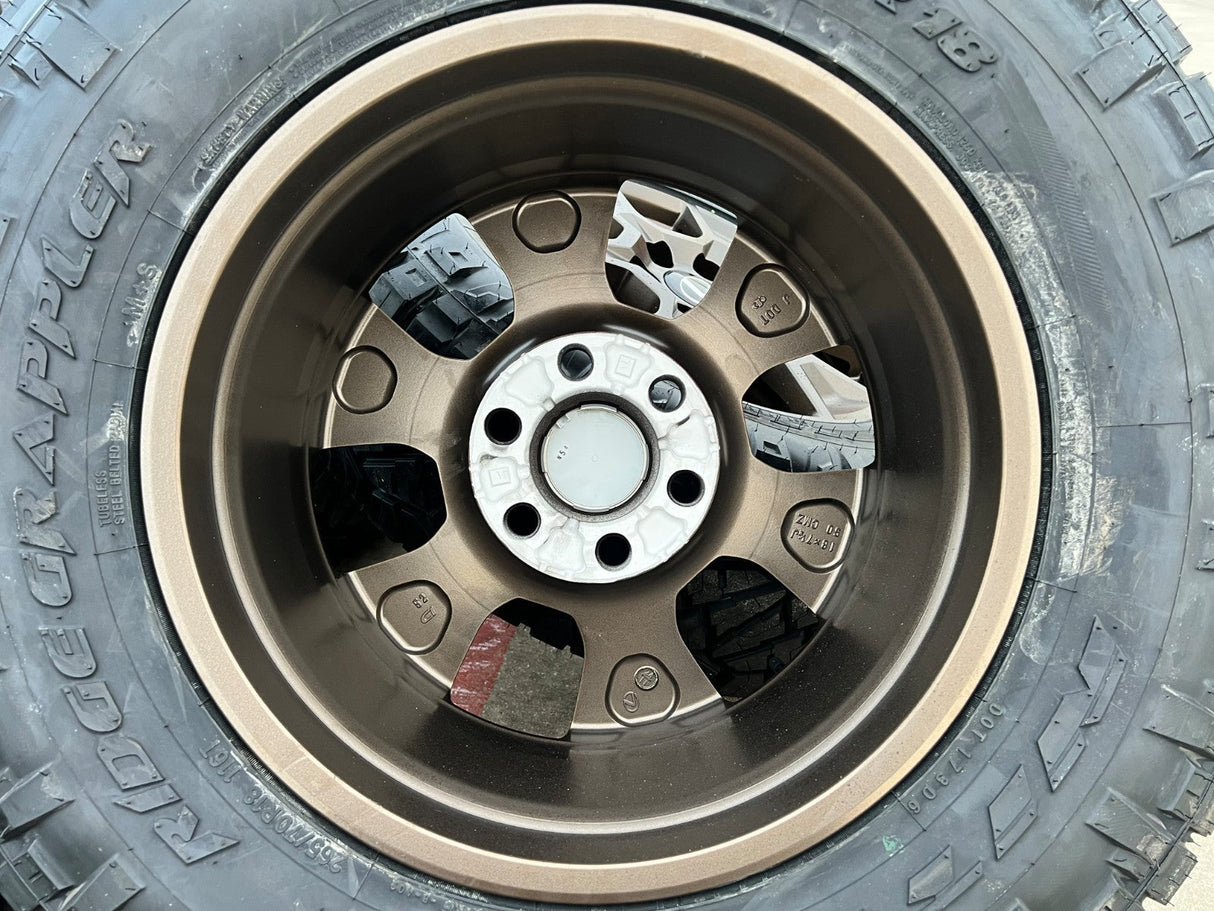 18" Lexus GX550 OEM 10544 wheels rims BRONZE Toyota Land Cruiser Tundra NEW Texas Truck Tire