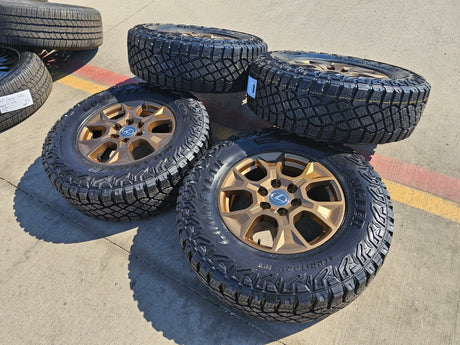 18" Lexus GX550 OEM wheels rims BRONZE Toyota Land Cruiser Tundra Sequoia NEW Texas Truck Tire