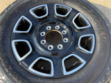 20" Ford F-250 F-350 OEM Lariat Platinum wheel rim 10486 tire 2025 2026 NEW Texas Truck Tire