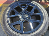 22" Dodge Ram 1500 OEM LIMITED Laramie wheels rims black 2725 2684 GENERAL Texas Truck Tire