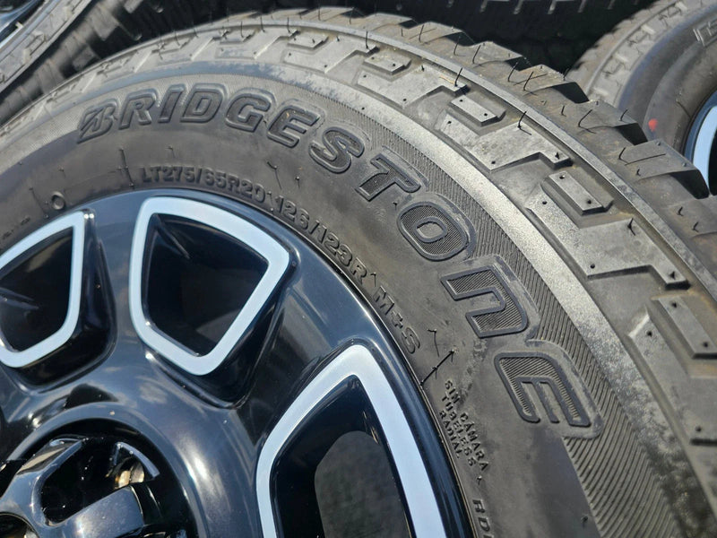 20" Ford F-250 F-350 OEM Lariat Platinum wheels rims 10486 tires 2024 2025 Texas Truck Tire