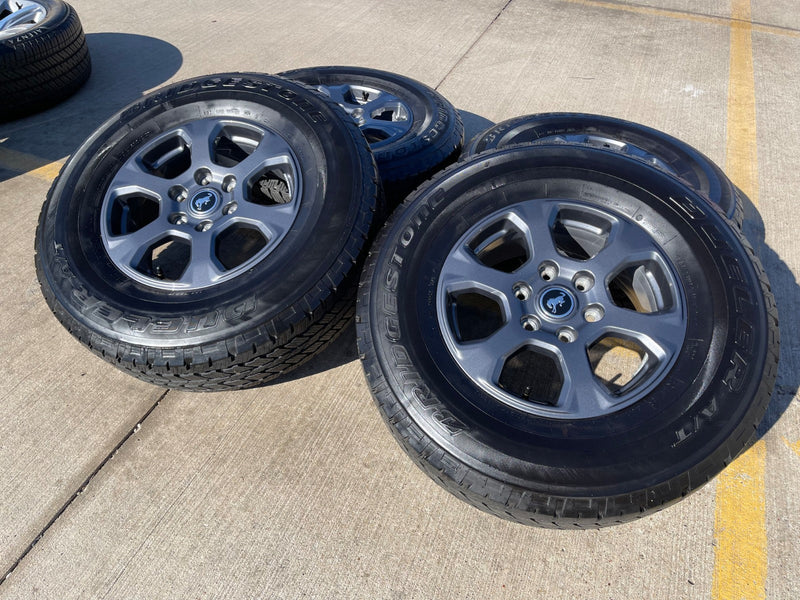 17" Ford Bronco Big Bend wheels rims 10384 OEM Ranger 2023 2024 2025 2026 Texas Truck Tire