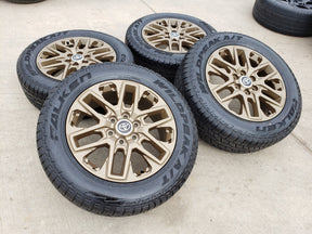 20" Toyota Tundra TRD OEM wheels rims BRONZE TSS 95295 Sequoia 2024 2025 NEW Texas Truck Tire