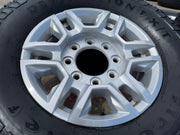 17" Chevy Silverado GMC Sierra 2500 OEM 5948 wheels rims FIRESTONE X/T 33" Texas Truck Tire