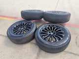 20" Lincoln Aviator Black Label OEM rims wheels 10189 Explorer 2024 2025 NEW Texas Truck Tire
