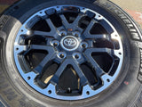 18" Toyota Tundra TRD OEM black wheels rims 75273 Sequoia 2024 2025 2026 NEW Texas Truck Tire