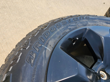 20" Ram 1500 OEM LIMITED Laramie wheels rims black 2675 2722 Texas Truck Tire