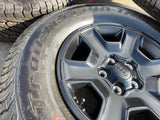 17" Jeep Wrangler Rubicon OEM 9260 wheels rims Gladiator tires BFG A/T NEW Texas Truck Tire