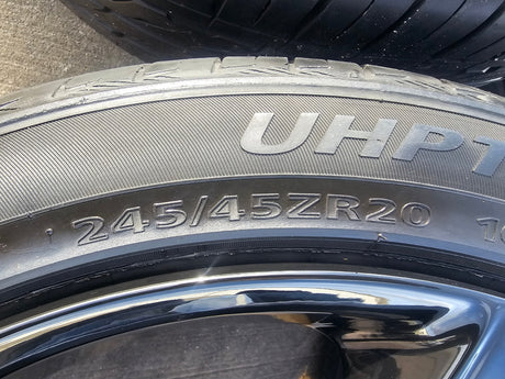 20" Jeep Grand Cherokee SRT Trackhawk 9062 OEM Replica Dodge Journey wheels rims Texas Truck Tire