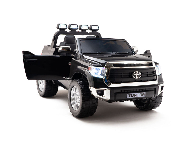 2-Seater 24V Power Toyota Tundra Ride-on Truck for Children with Rubber Tires