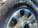 18" Ford F-250 F-350 OEM TREMOR rims wheels 10482 tires 35" DURATRAC R/T Texas Truck Tire