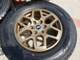 18" Ford Bronco BRONZE HERITAGE wheels rims tires 95213 Ranger tires NEW Texas Truck Tire