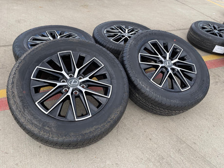20" Lexus GX550 OEM wheels rims Toyota Land Cruiser Tundra 10545 LX600 2025 NEW Texas Truck Tire
