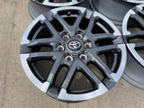 18" Toyota Tacoma TRD OEM wheels rims 10641 4Runner 2024 2025 2026 2027 NEW Texas Truck Tire