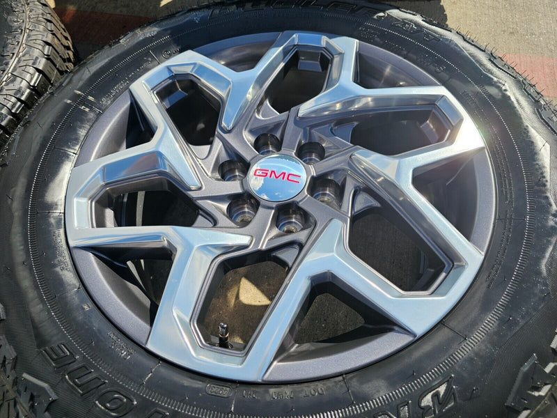 20" GMC Sierra Yukon AT4 95369 OEM wheels rims Tahoe Silverado 2023 2024 2025 Texas Truck Tire