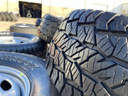 17" Ford F-250 F-350 OEM 3828 wheels rims tires HANKOOK DYNAPRO A/T2 35" Texas Truck Tire