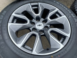 20" Chevy Silverado 1500 Tahoe Suburban OEM 5915 5916 wheels rims 2023 2024 2025 Texas Truck Tire