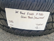 20" Ford F-250 F-350 OEM Lariat Platinum wheels rims 10486 tires 2024 2025 Texas Truck Tire