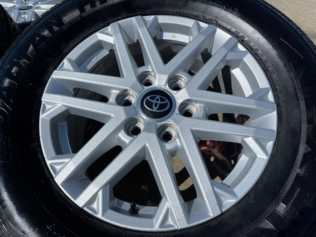 18" Toyota Tundra Sequoia OEM wheels rims 75281 LX600 2022 2024 2025 2026 NEXEN Texas Truck Tire