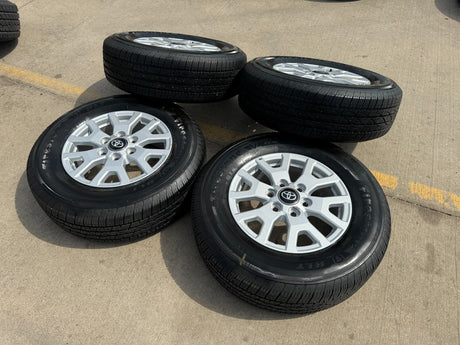 17" Toyota Tacoma 4Runner TRD OEM 94254 10637 wheels rims 2024 2025 2026 NEW Texas Truck Tire