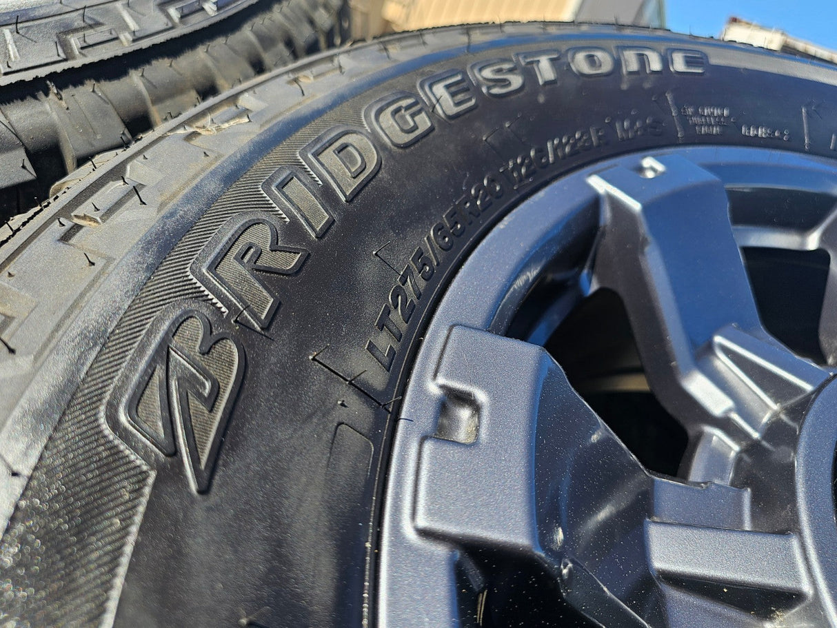 20" Ford F-250 F-350 OEM 10296 10485 Lariat wheels rims 2023 2024 2025 2026 Texas Truck Tire