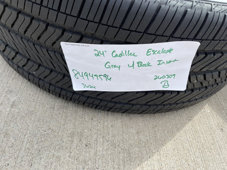 24" Cadillac Escalade V OEM wheels rims 2024 2025 2026 BRIDGESTONE DISCOUNTED Texas Truck Tire
