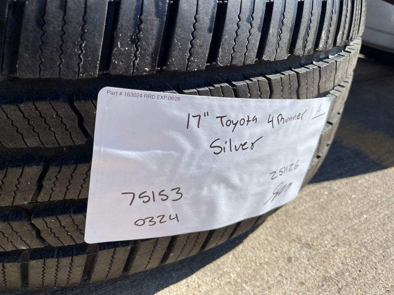 17" 4Runner Toyota Tacoma OEM wheels rims 75153 FJ MICHELIN Texas Truck Tire