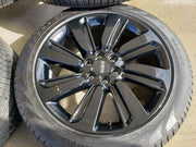 22" Lincoln Navigator OEM rims wheels Black Label 95384 10496 tires NEW Texas Truck Tire