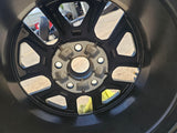 17" Jeep Wrangler Gladiator Rubicon OEM 9219 SPARE wheel rim 2020 2021 2022 2023 Texas Truck Tire