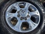 18" Ram 2500 3500 Laramie Power Wagon OEM wheels rims 2692 GOODYEAR A/T NICE Texas Truck Tire
