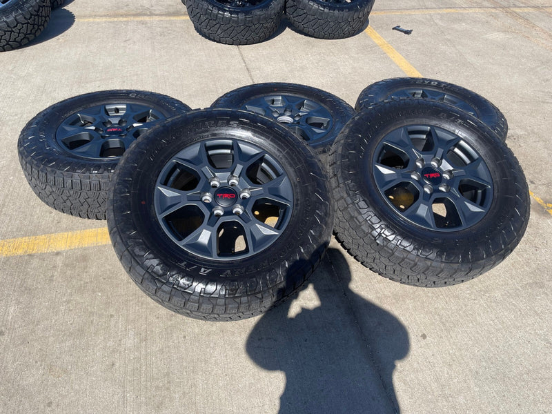 18" Toyota Tacoma TRD OEM 10544 wheels rims Land Cruiser Tundra 2025 2026 NEW Texas Truck Tire