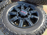 20" GMC Sierra AT4X 2500 3500 OEM 14137 5963 wheels rims Silverado BFG KO3 NEW Texas Truck Tire