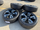 22" Chevy Tahoe RST Premier OEM black wheels rims 14046 96951 Silverado Suburban Texas Truck Tire