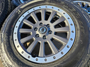 (5) 18" INEOS Grenadier OEM wheels rims tires beadlock 2023 2024 2025 2026 NEW Texas Truck Tire