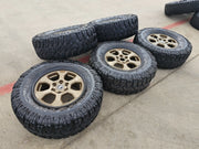 17" Ford Bronco 10384 OEM wheels rims BRONZE tires Ranger 35" M/T Texas Truck Tire