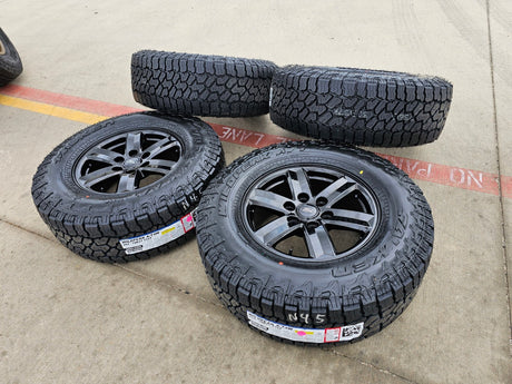 17" Ford F-150 OEM black Tremor rims wheels 10339 2023 2024 2025 2026 NEW Texas Truck Tire