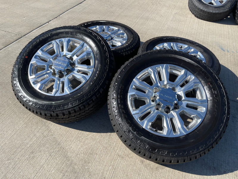 20" GMC Sierra Denali 2500 3500 OEM 5957 wheels rims tires DISCOUNTED Texas Truck Tire