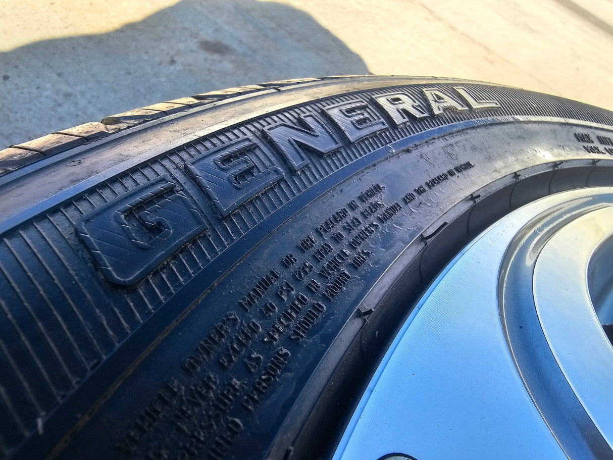 (1) 22" Lincoln Navigator BLACK LABEL OEM 10497 rim wheel 2022 2023 2024 GENERAL Texas Truck Tire