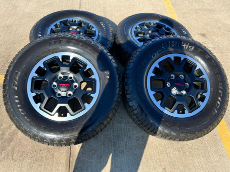 17" Toyota Tacoma 4Runner TRD OEM 10638 wheels rims 2024 2025 2026 BFG NEW Texas Truck Tire
