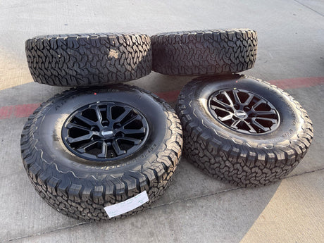 17" Ford F-150 Raptor OEM 10611 rims wheels Bronco 2024 2025 2026 NEW BFG 35" Texas Truck Tire