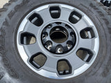 18" Ford F-250 F-350 OEM TREMOR rims wheels 10482 tires DURATRAC R/T 35" Texas Truck Tire