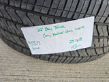 22" GMC Yukon Chevy Tahoe Escalade OEM chrome 95513 wheels rims tires NEW Texas Truck Tire