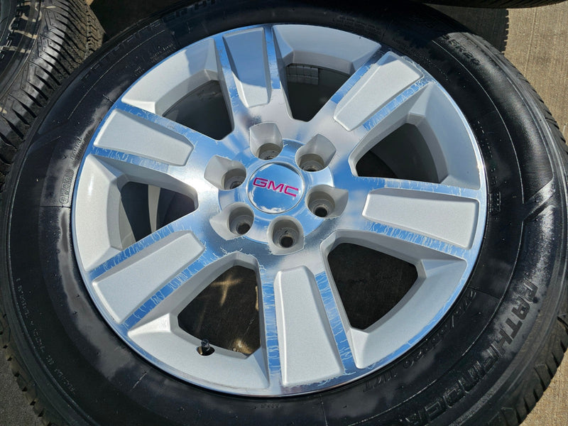 20" GMC Sierra Yukon Denali OEM 5650 wheels rims tires Texas Truck Tire