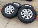 18" Chevy Silverado GMC Sierra 2500 3500 OEM 5502 wheels rims tires GOODYEAR Texas Truck Tire
