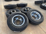 17" Dodge Ram 3500 Dually Laramie 8x200 wheels rims 2703 2704 OEM DISCOUNTED Texas Truck Tire