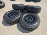 (4) 18" AEV SALTA GMC Sierra AT4X Chevy Silverado OEM rims wheels 2024 2025 Texas Truck Tire