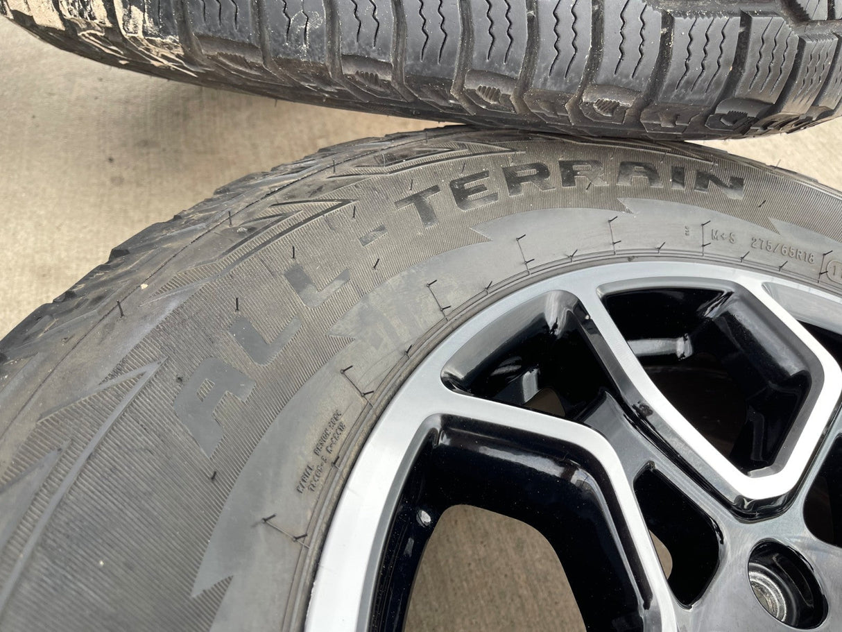 18" Ford F-150 OEM rims wheels 95049 10340 Expedition COOPER A/T Texas Truck Tire