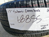 17" Subaru XV Crosstrek OEM 68855 wheels rims tires 2022 2023 2024 2025 2026 NEW Texas Truck Tire