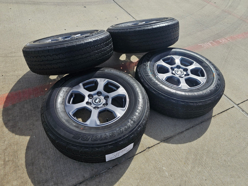 17" Ford Bronco Big Bend wheels rims 10384 OEM Ranger 2023 2024 2025 2026 Texas Truck Tire