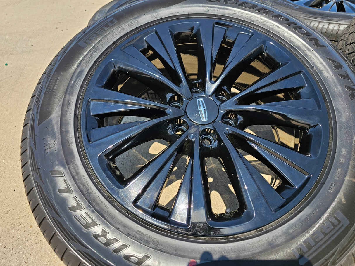 20" Lincoln Navigator OEM rims wheels 10024 tires 2015 2016 2017 2018 2020 2021 Texas Truck Tire